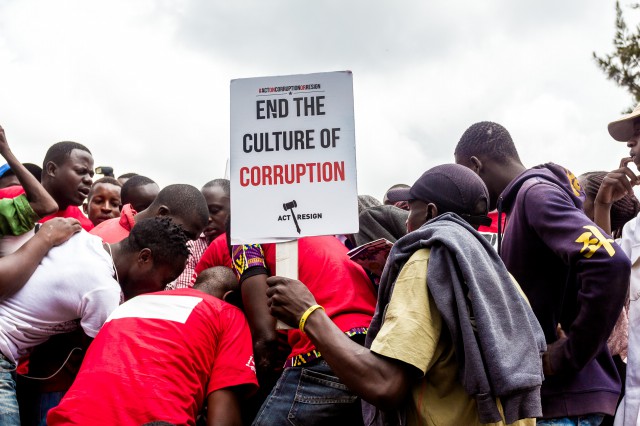 ANTI-CORRUPTION PROTESTS IN NAIROBI